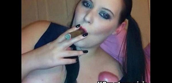  Humble Chick Smoking Porn Makeout